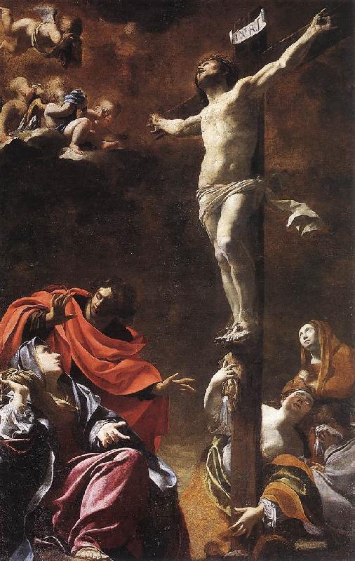  Simon  Vouet Crucifixion oil painting picture